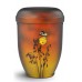Hand Painted Biodegradable Cremation Ashes Urn – Summer Butterfly (Fertility & Resurrection)